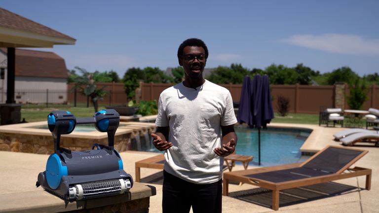 Dolphin Premier Poolside With Man And Pool View